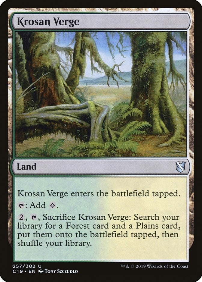 Krosan Verge (257) [C19] - MTG Single