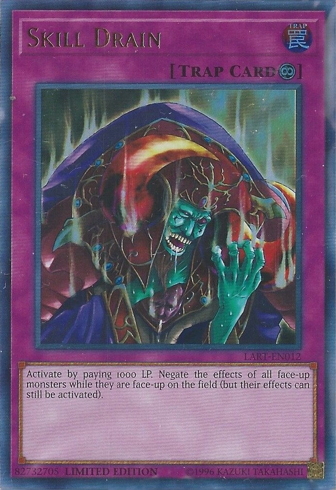 Skill Drain (12) (LART) - YuGiOh Single