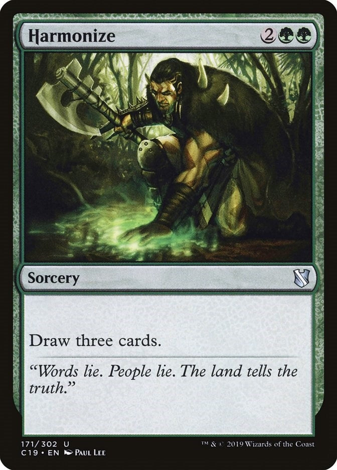 Harmonize (171) [C19] - MTG Single
