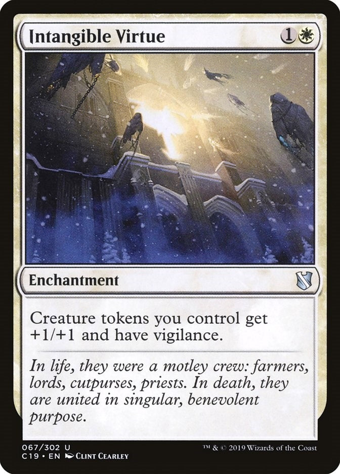 Intangible Virtue (67) [C19] - MTG Single