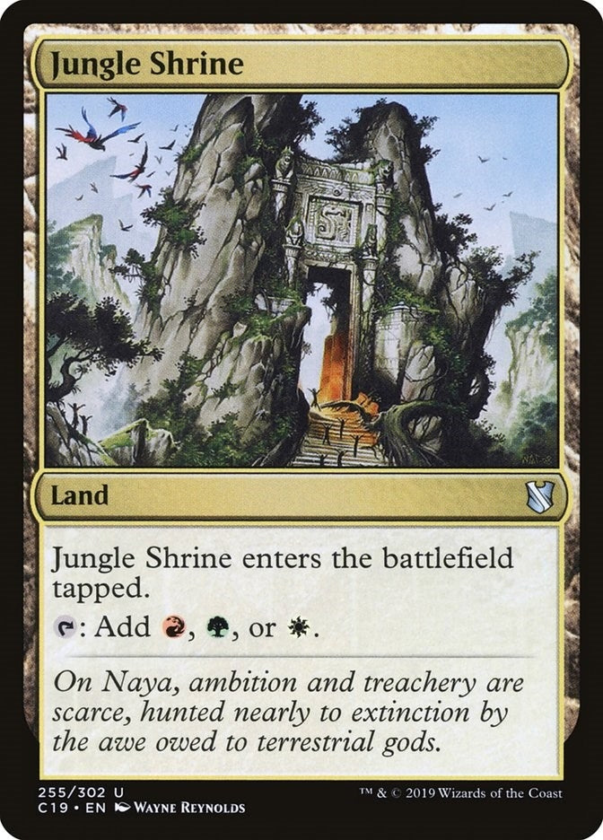 Jungle Shrine (255) [C19] - MTG Single