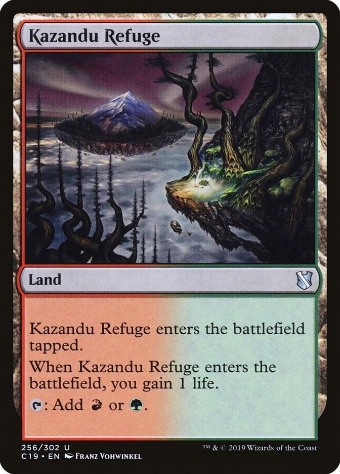 Kazandu Refuge (256) [C19] - MTG Single