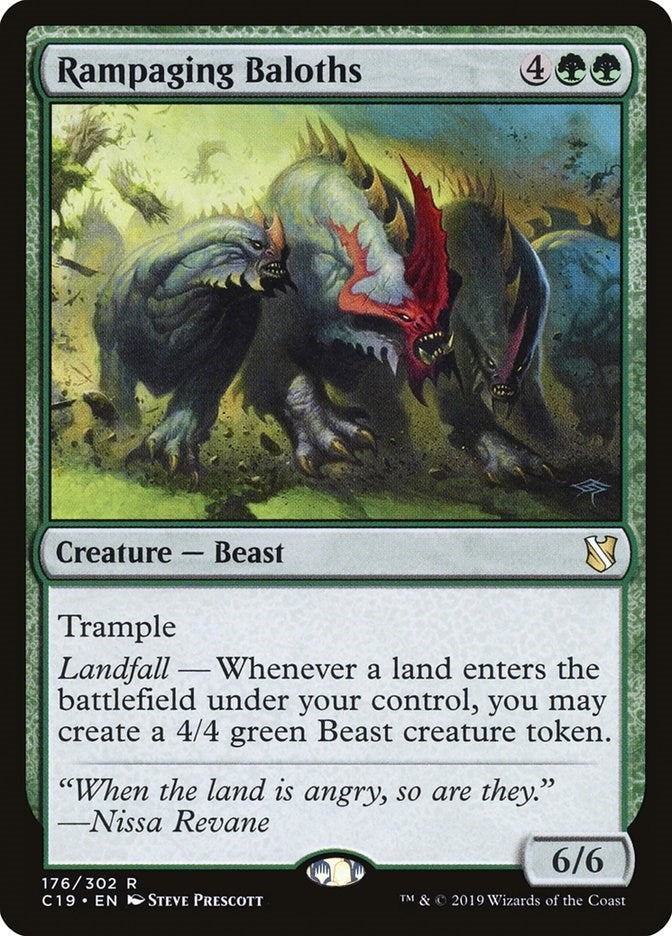 Rampaging Baloths (176) [C19] - MTG Single
