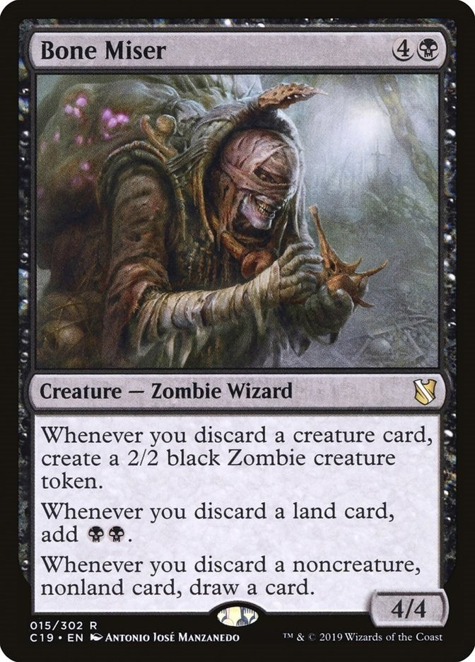 Bone Miser (15) [C19] - MTG Single