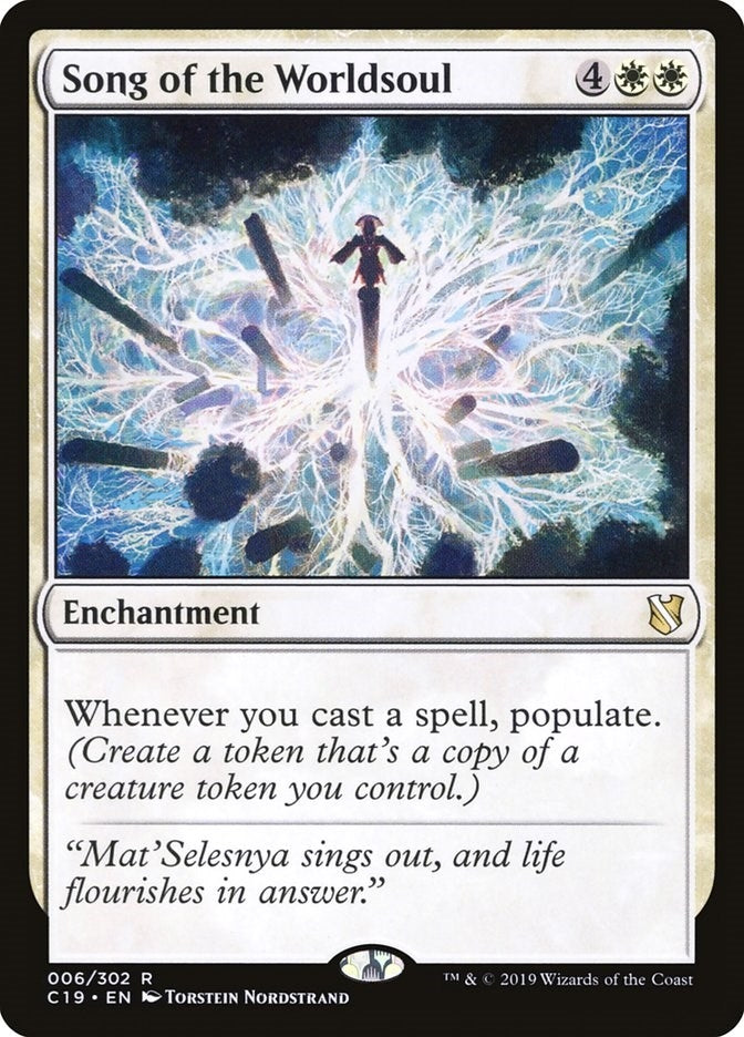 Song of the Worldsoul (6) [C19] - MTG Single