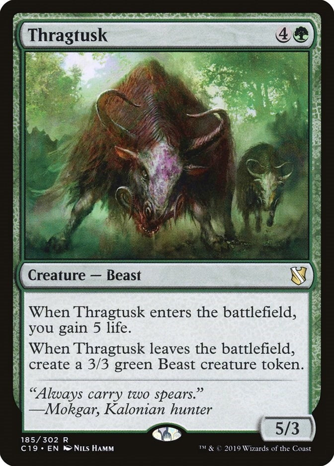 Thragtusk (185) [C19] - MTG Single
