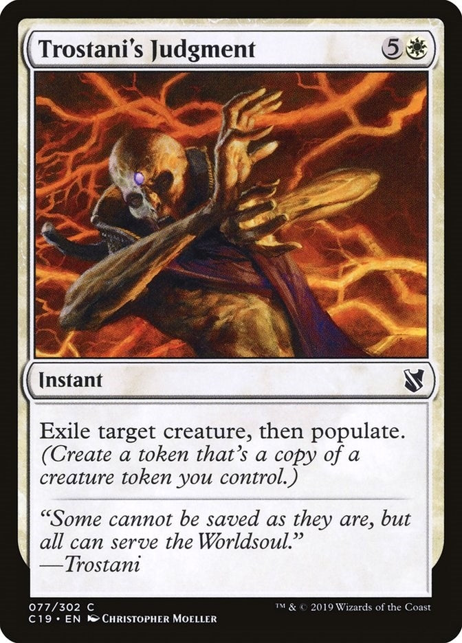 Trostani’s Judgment (77) [C19] - MTG Single