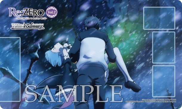 Weiss Schwarz Preorder Playmat - Re:ZERO - Starting Life in Another World Vol.2 - Playmats Sealed