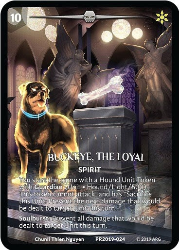 Buckeye the Loyal (Full Art) (2019024) [PR] - Argent Saga TCG Single