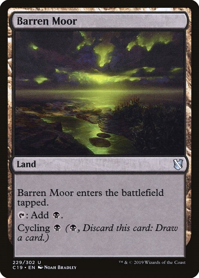 Barren Moor (229) [C19] - MTG Single