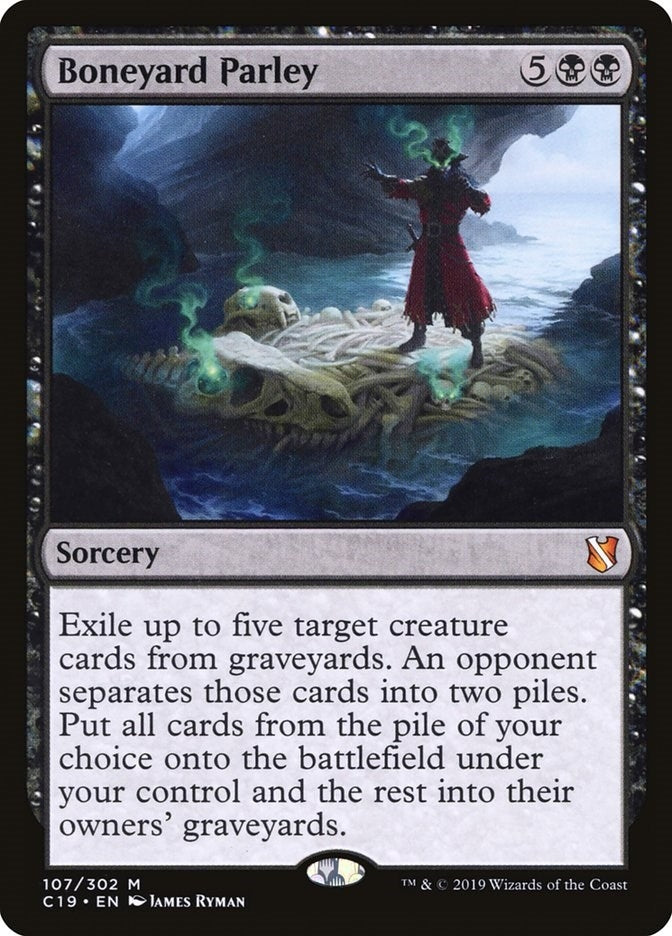 Boneyard Parley (107) [C19] - MTG Single