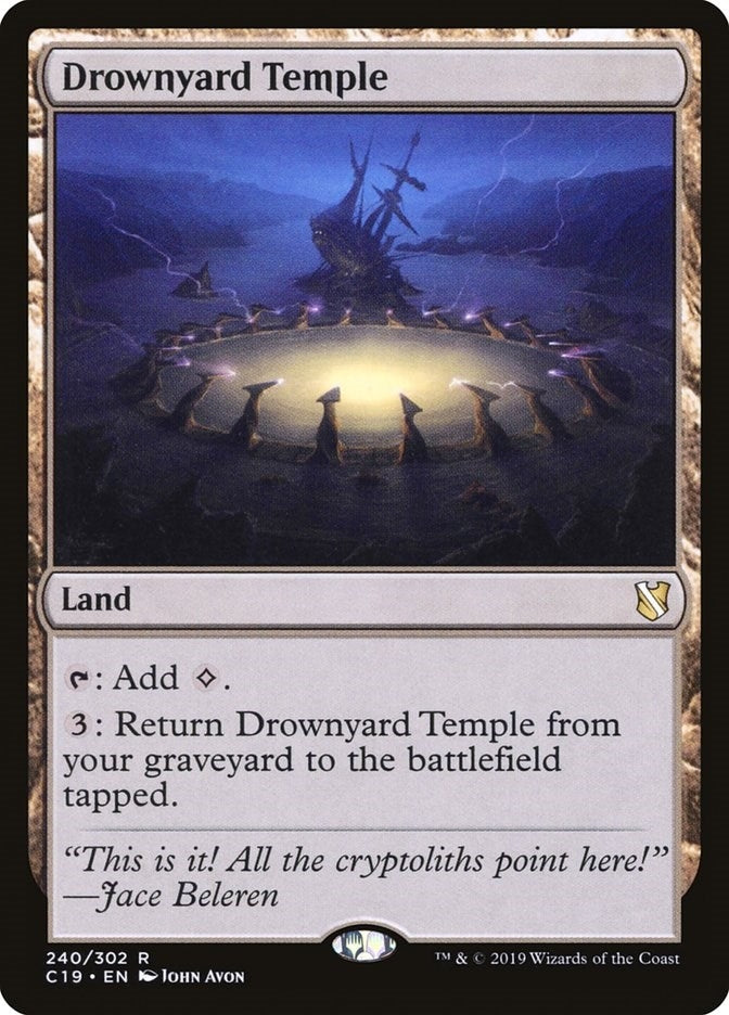 Drownyard Temple (240) [C19] - MTG Single