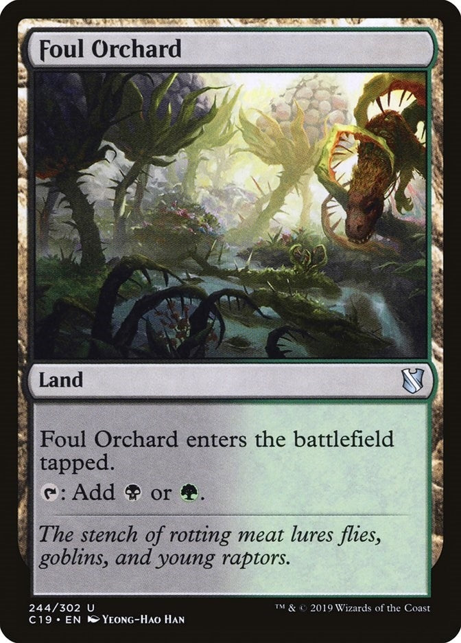 Foul Orchard (244) [C19] - MTG Single
