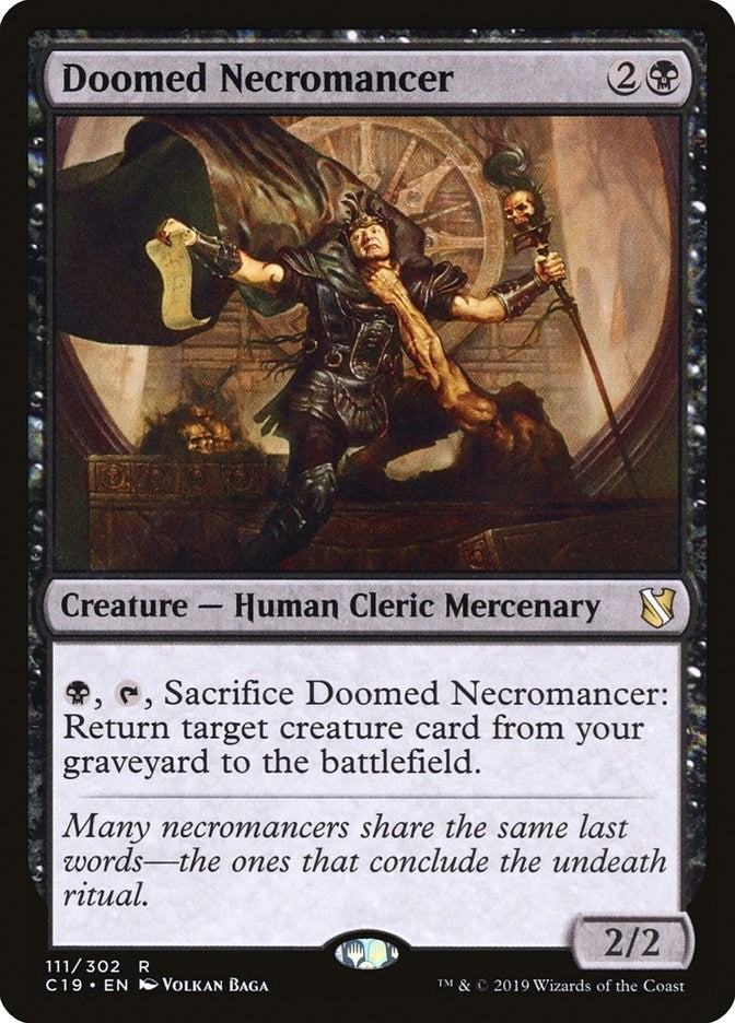 Doomed Necromancer (111) [C19] - MTG Single