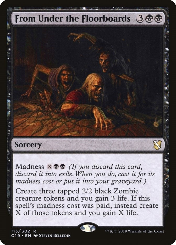 From Under the Floorboards (113) [C19] - MTG Single