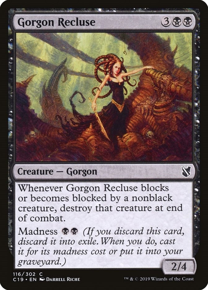 Gorgon Recluse (116) [C19] - MTG Single