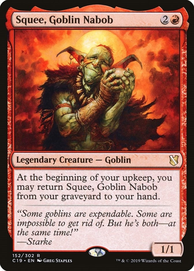 Squee Goblin Nabob (152) [C19] - MTG Single