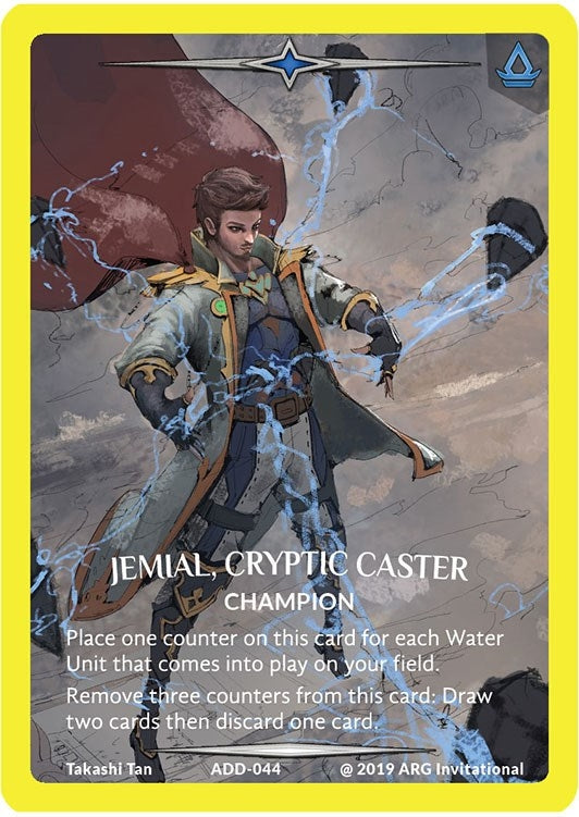 Jemial Cryptic Caster (Gold Metal) (44) [PR] - Argent Saga TCG Single