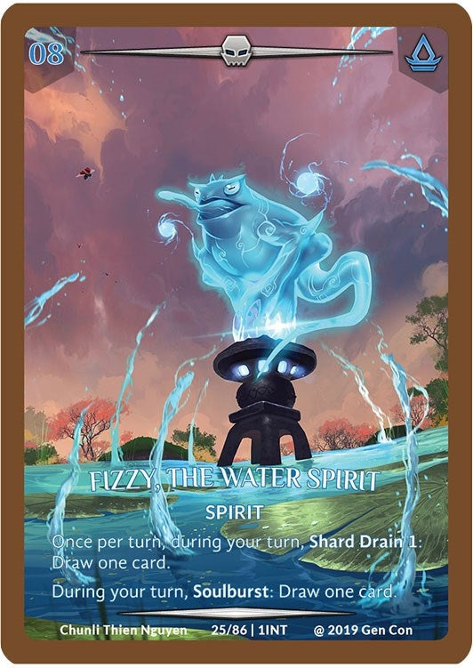 Fizzy the Water Spirit (Bronze Metal) (25) [PR] - Argent Saga TCG Single