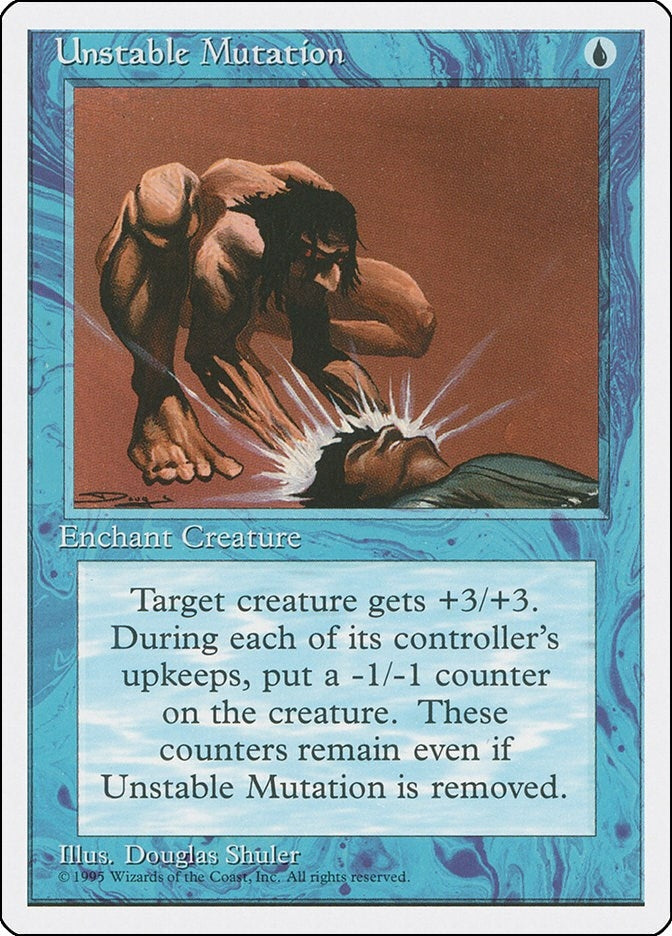 Unstable Mutation [4ED] - MTG Single