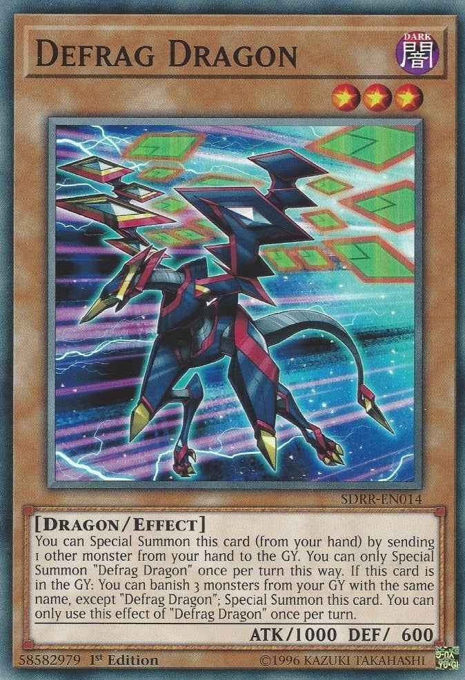 Defrag Dragon (14) (SDRR) - YuGiOh Single