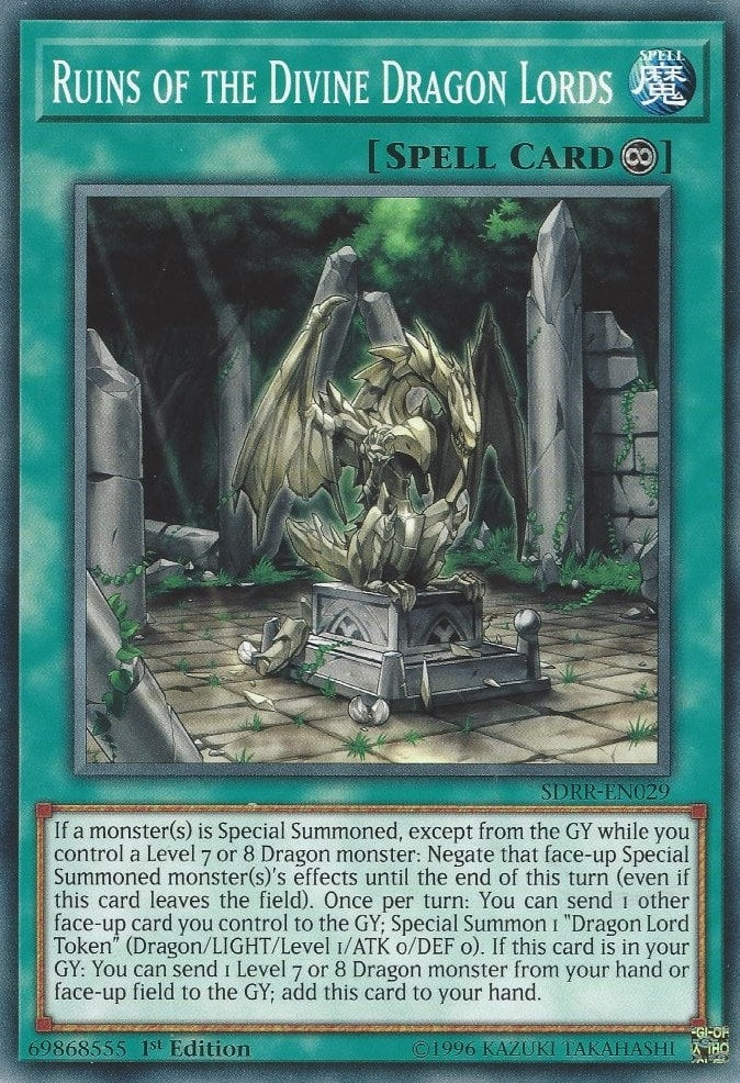 Ruins of the Divine Dragon Lords (29) (SDRR) - YuGiOh Single