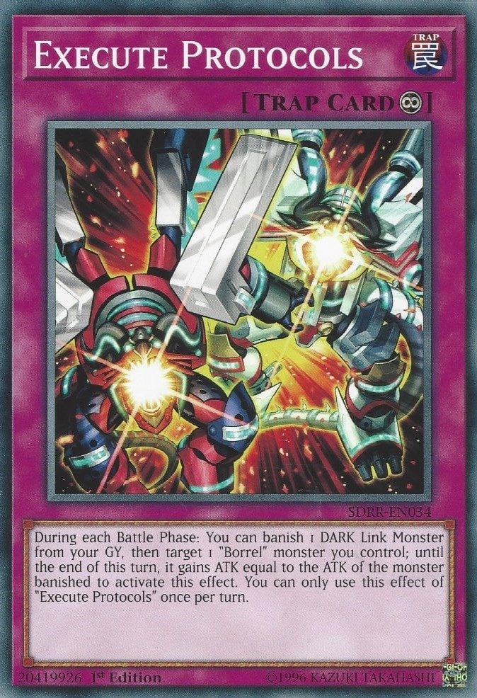 Execute Protocols (34) (SDRR) - YuGiOh Single