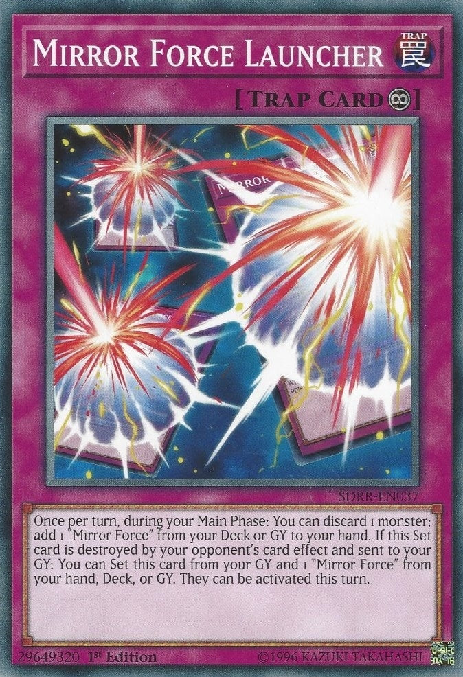 Mirror Force Launcher (37) (SDRR) - YuGiOh Single