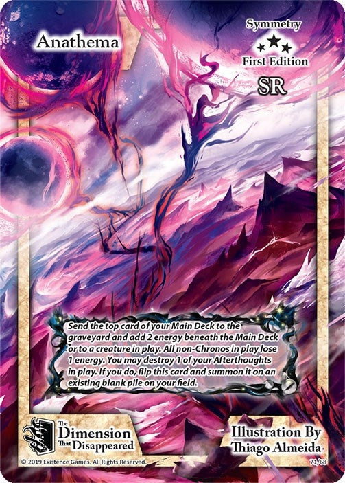 Anathema (71) [DDIS] - Exodus TCG Single