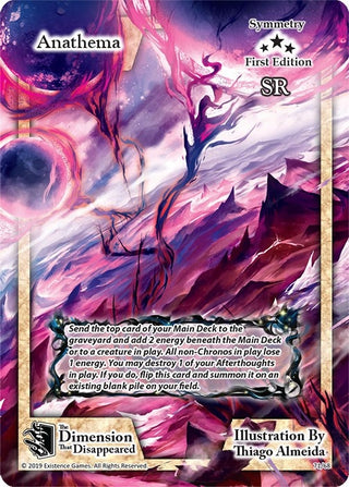 Anathema (71) [DDIS] - Exodus TCG Single