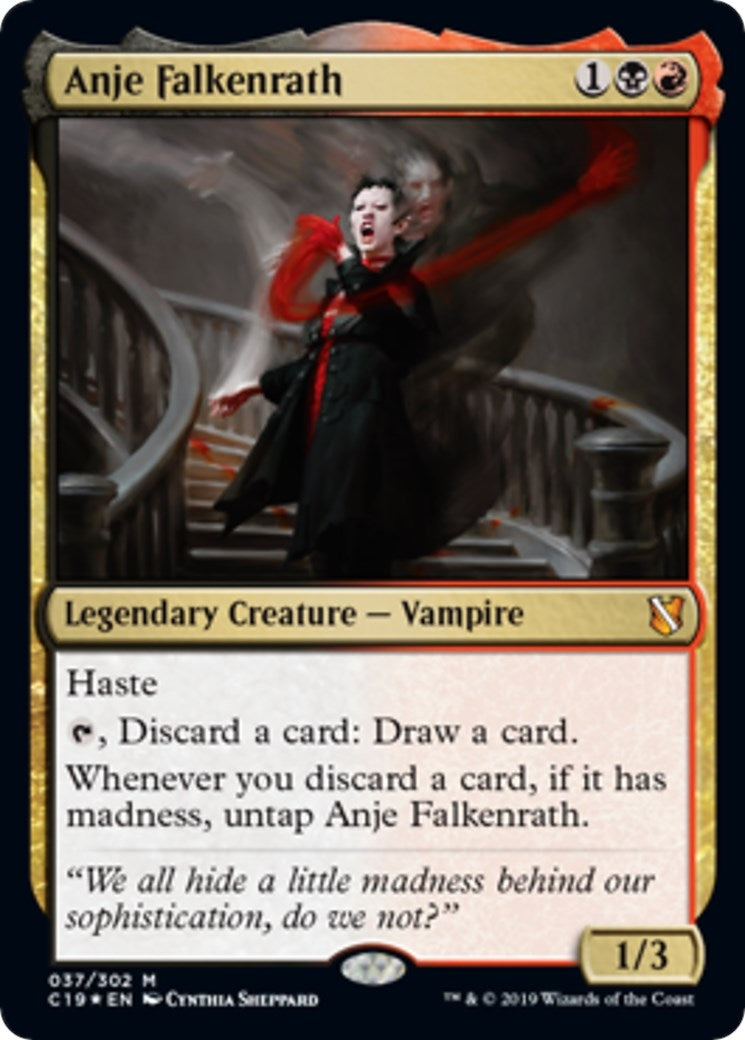 Anje Falkenrath (Commander 2019) (37) [OVER] - MTG Single