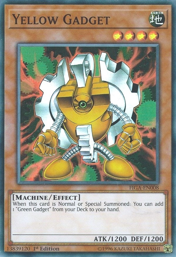 Yellow Gadget (8) (FIGA) - YuGiOh Single