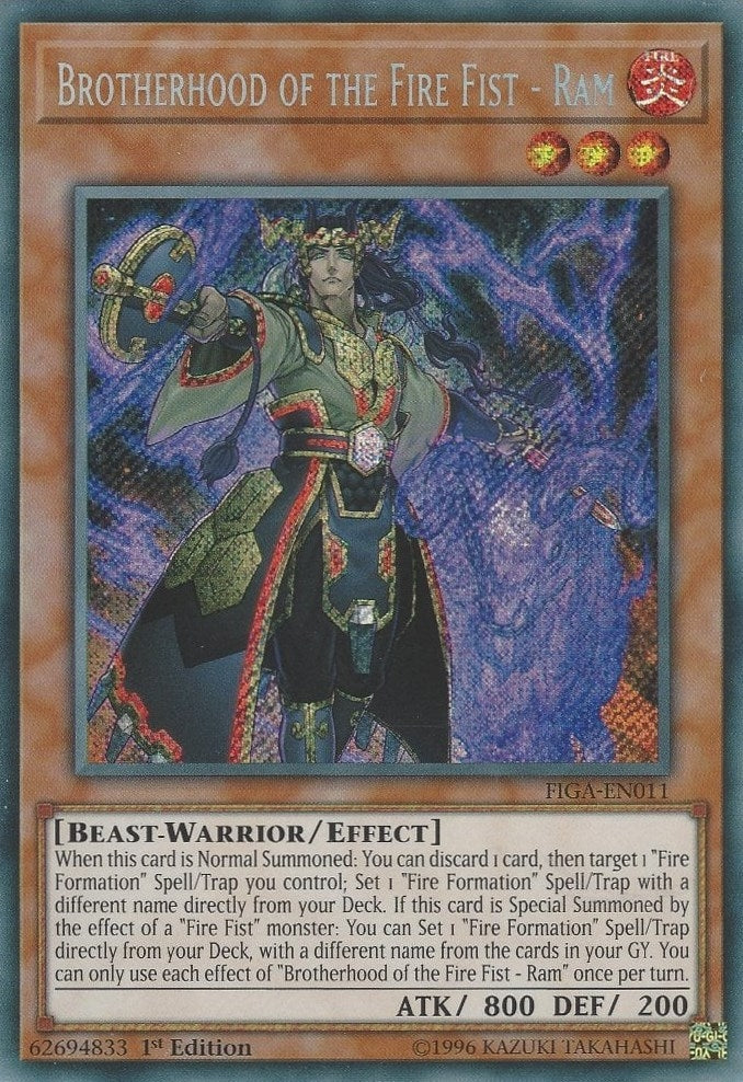 Brotherhood of the Fire Fist - Ram (11) (FIGA) - YuGiOh Single