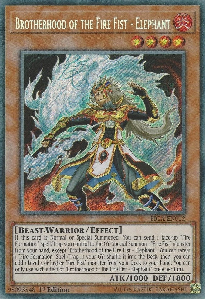 Brotherhood of the Fire Fist - Elephant (12) (FIGA) - YuGiOh Single