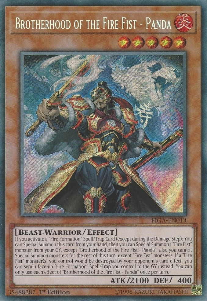 Brotherhood of the Fire Fist - Panda (13) (FIGA) - YuGiOh Single