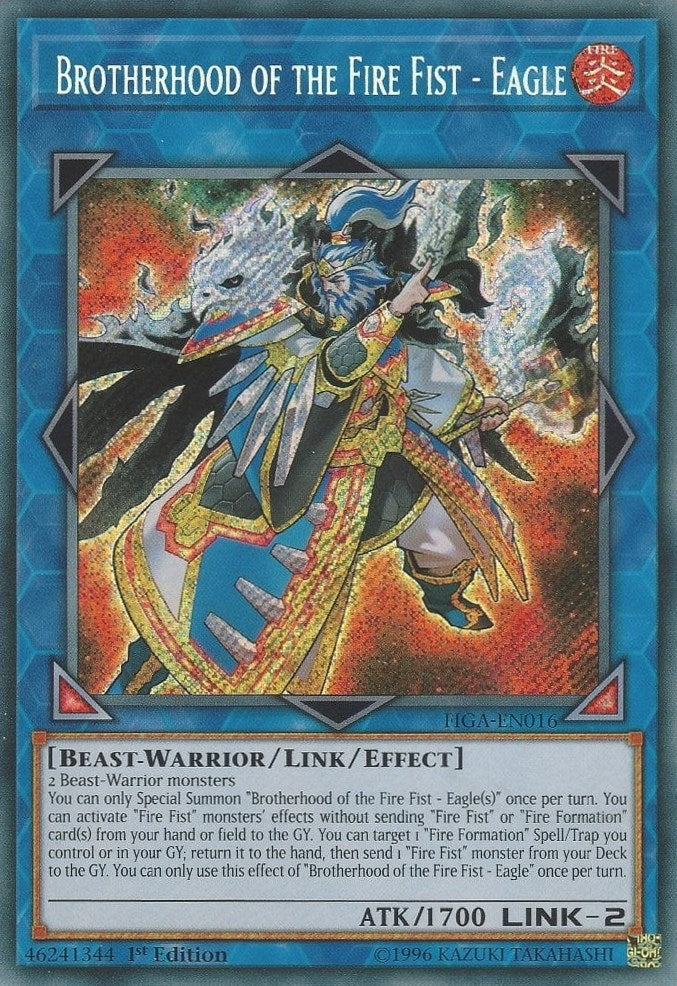Brotherhood of the Fire Fist - Eagle (16) (FIGA) - YuGiOh Single