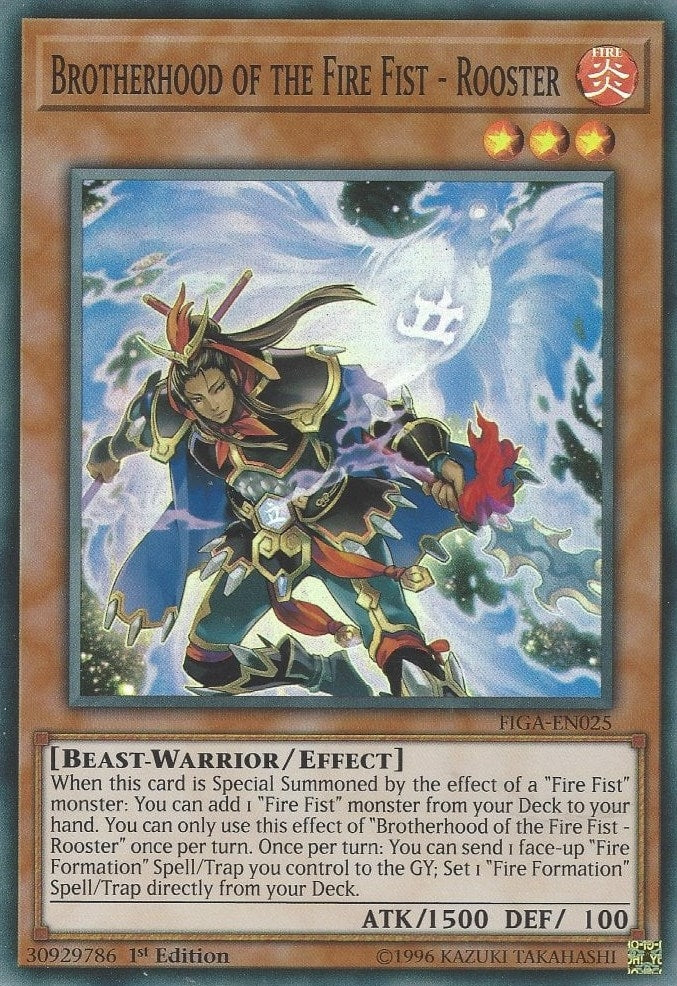 Brotherhood of the Fire Fist - Rooster (25) (FIGA) - YuGiOh Single