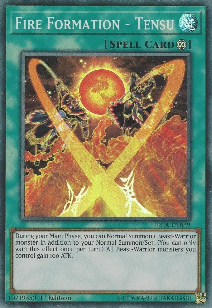 Fire Formation - Tensu (29) (FIGA) - YuGiOh Single