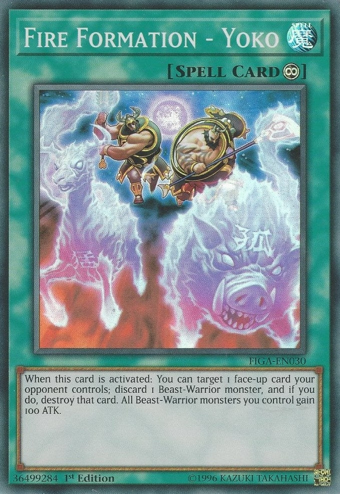 Fire Formation - Yoko (30) (FIGA) - YuGiOh Single