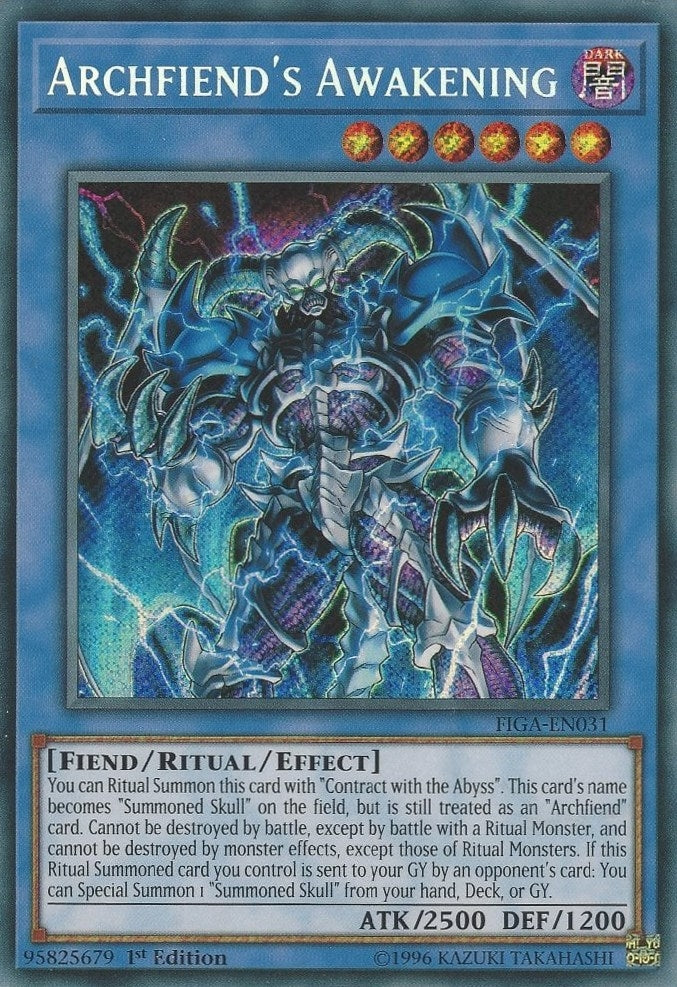 Archfiend’s Awakening (31) (FIGA) - YuGiOh Single