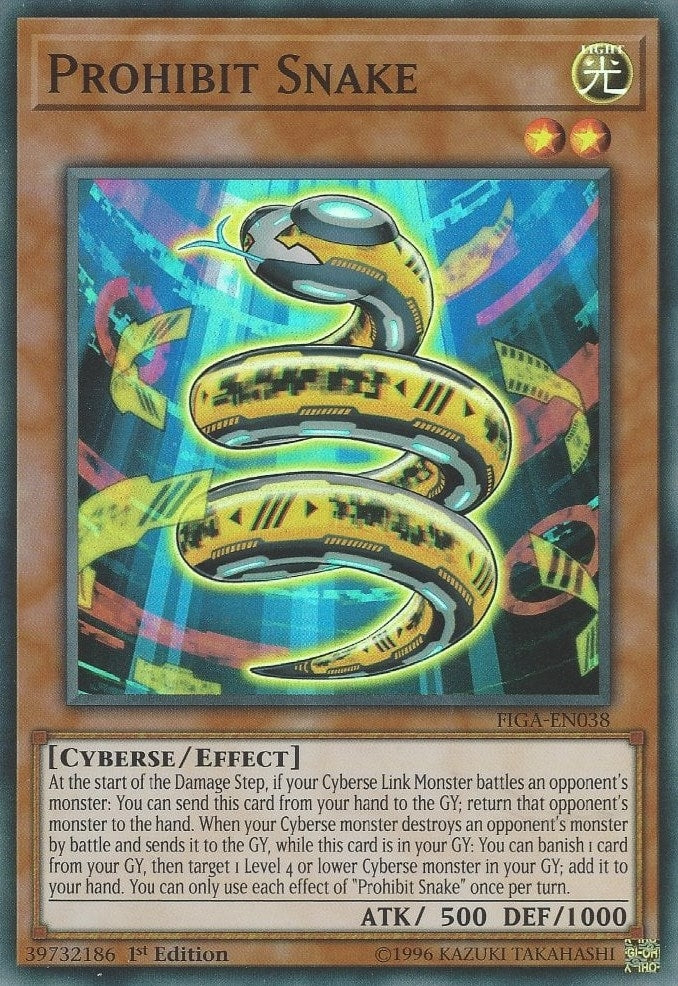 Prohibit Snake (38) (FIGA) - YuGiOh Single