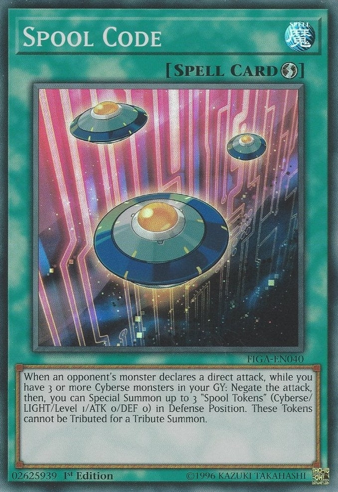 Spool Code (40) (FIGA) - YuGiOh Single