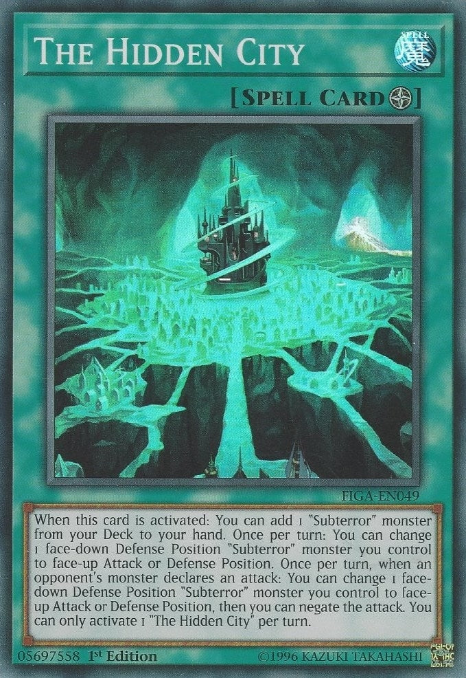 The Hidden City (49) (FIGA) - YuGiOh Single