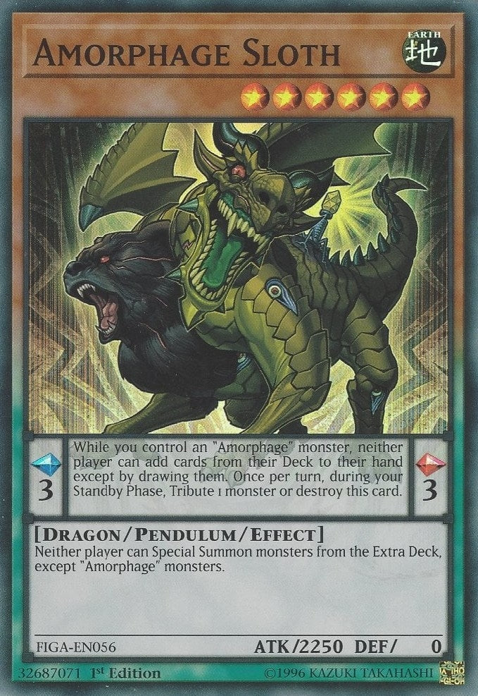 Amorphage Sloth (56) (FIGA) - YuGiOh Single