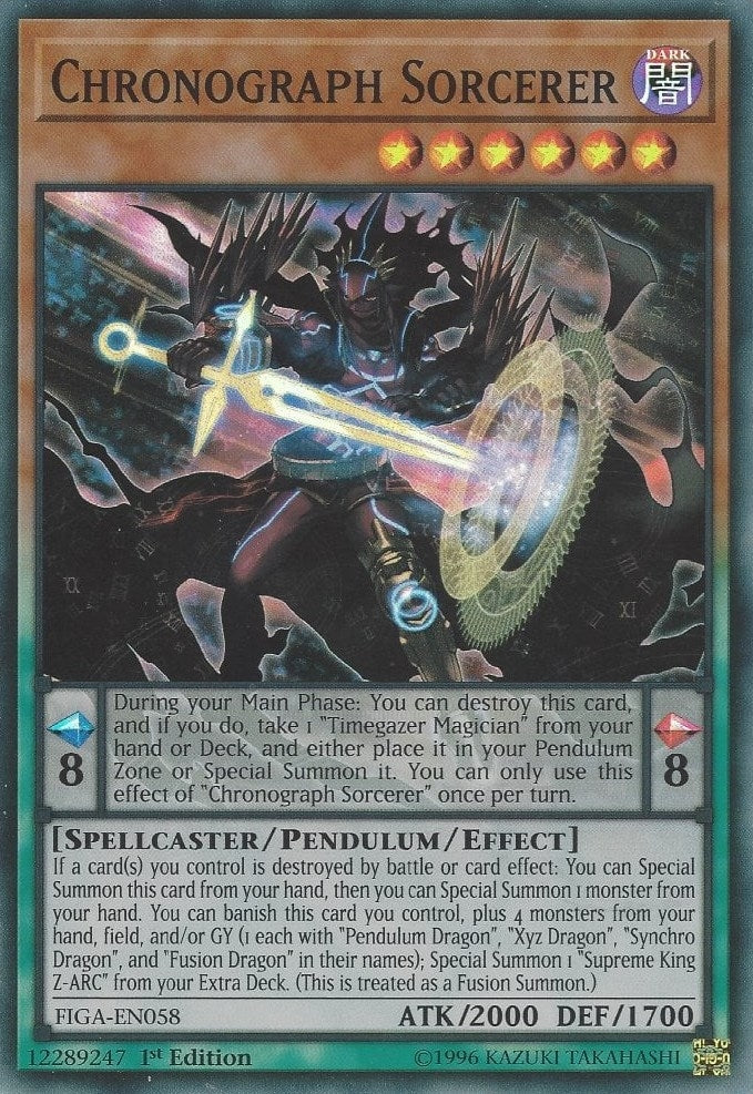 Chronograph Sorcerer (58) (FIGA) - YuGiOh Single