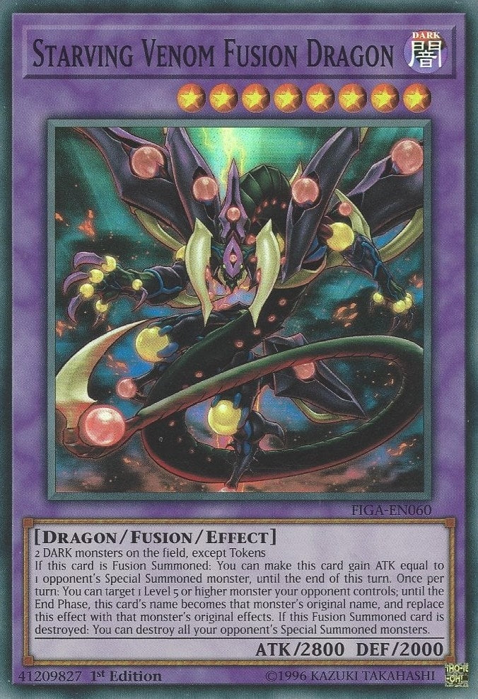 Starving Venom Fusion Dragon (60) (FIGA) - YuGiOh Single