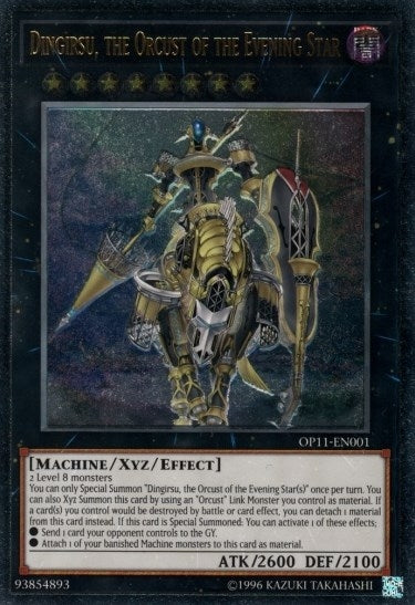 Dingirsu the Orcust of the Evening Star (UTR) (11001) (OP11) - YuGiOh Single
