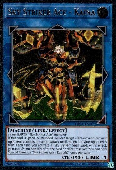 Sky Striker Ace - Kaina (UTR) (11002) (OP11) - YuGiOh Single