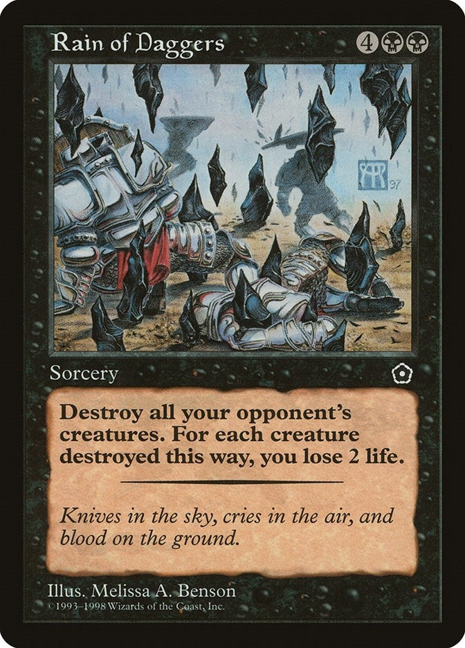 Rain of Daggers [P02] - MTG Single