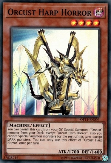 Orcust Harp Horror (11007) (OP11) - YuGiOh Single